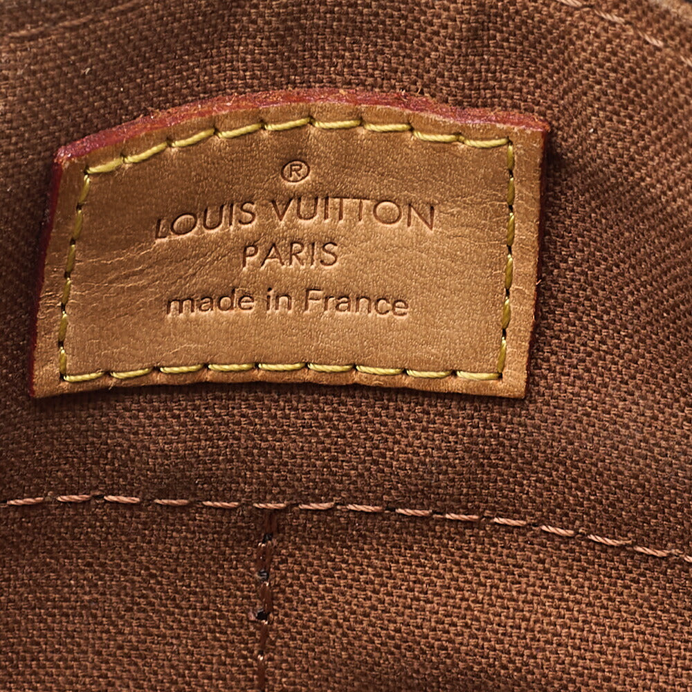 LOUIS VUITTON  Shoulder Bag Monogram Popin Couron Shoulder M40008 Brown Gold-Tone Hardware, Pre-Owned