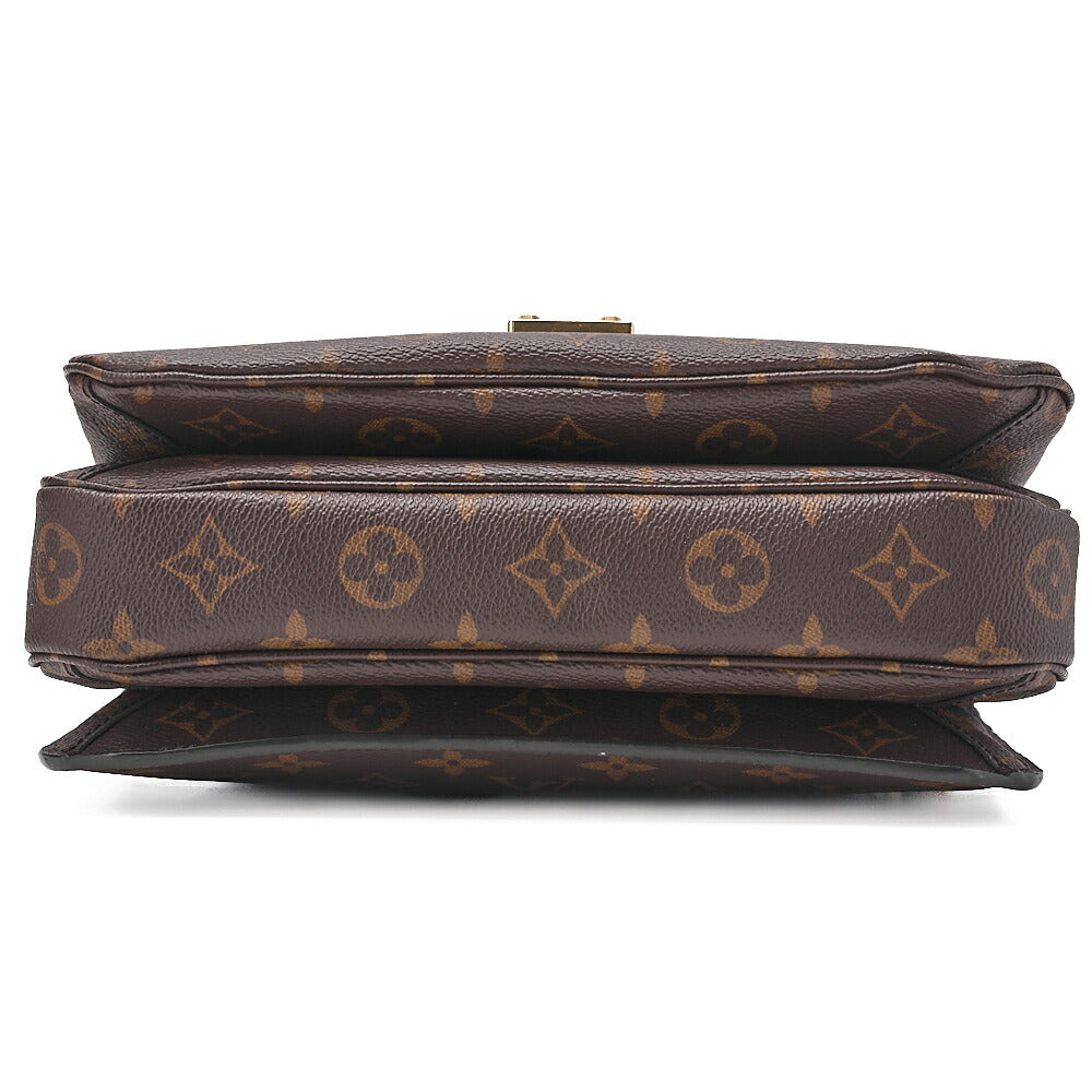 LOUIS VUITTON Louis Vuitton Handbag Monogram Pochette Mtis MM 2WAY Shoulder M44875 Brown Gold-Tone Hardware, Pre-Owned