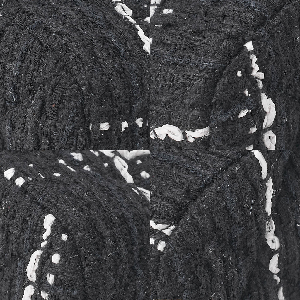 CHANEL Tweed Matelasse Cocomark Mini Chain Shoulder Multicolor Black x White Gold-Tone Hardware, Pre-Owned