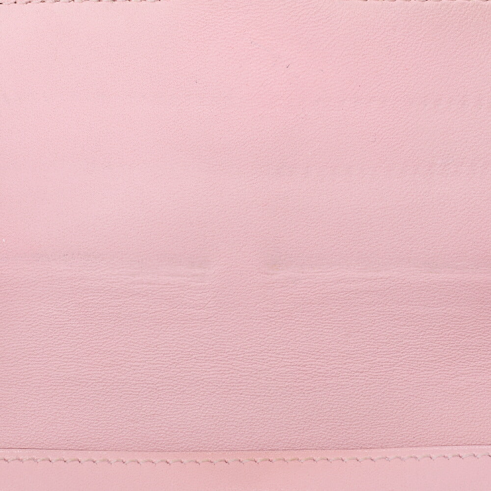 HERMES Constance Compact Bi-fold Wallet Swift x Lizard Rose Sakura Gold-Tone Hardware, Pre-Owned