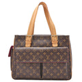 LOUIS VUITTON Monogram Myrti Pricite Handbag M51162 Brown Gold-Tone Hardware, Pre-Owned