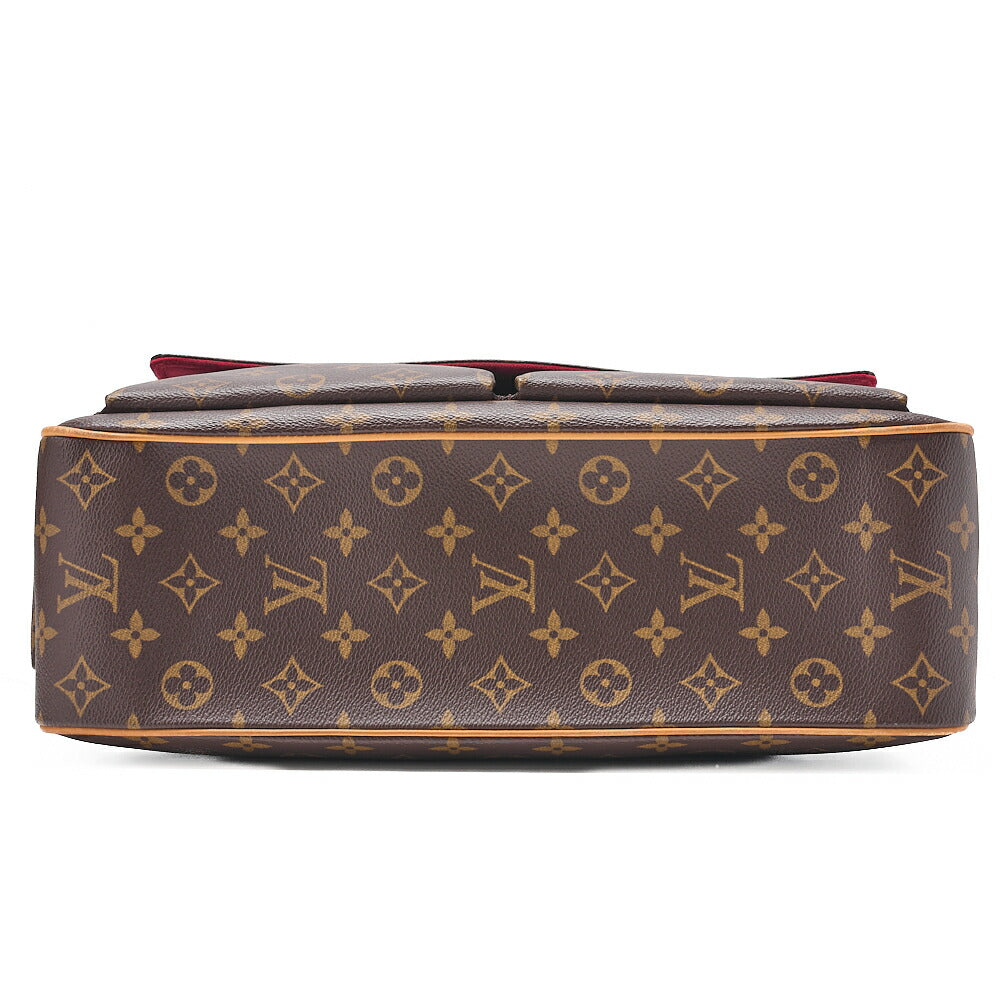 LOUIS VUITTON Monogram Myrti Pricite Handbag M51162 Brown Gold-Tone Hardware, Pre-Owned