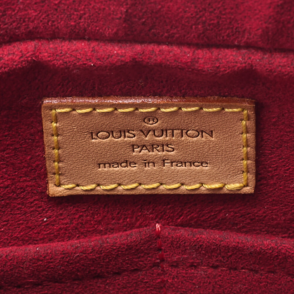 LOUIS VUITTON Monogram Myrti Pricite Handbag M51162 Brown Gold-Tone Hardware, Pre-Owned