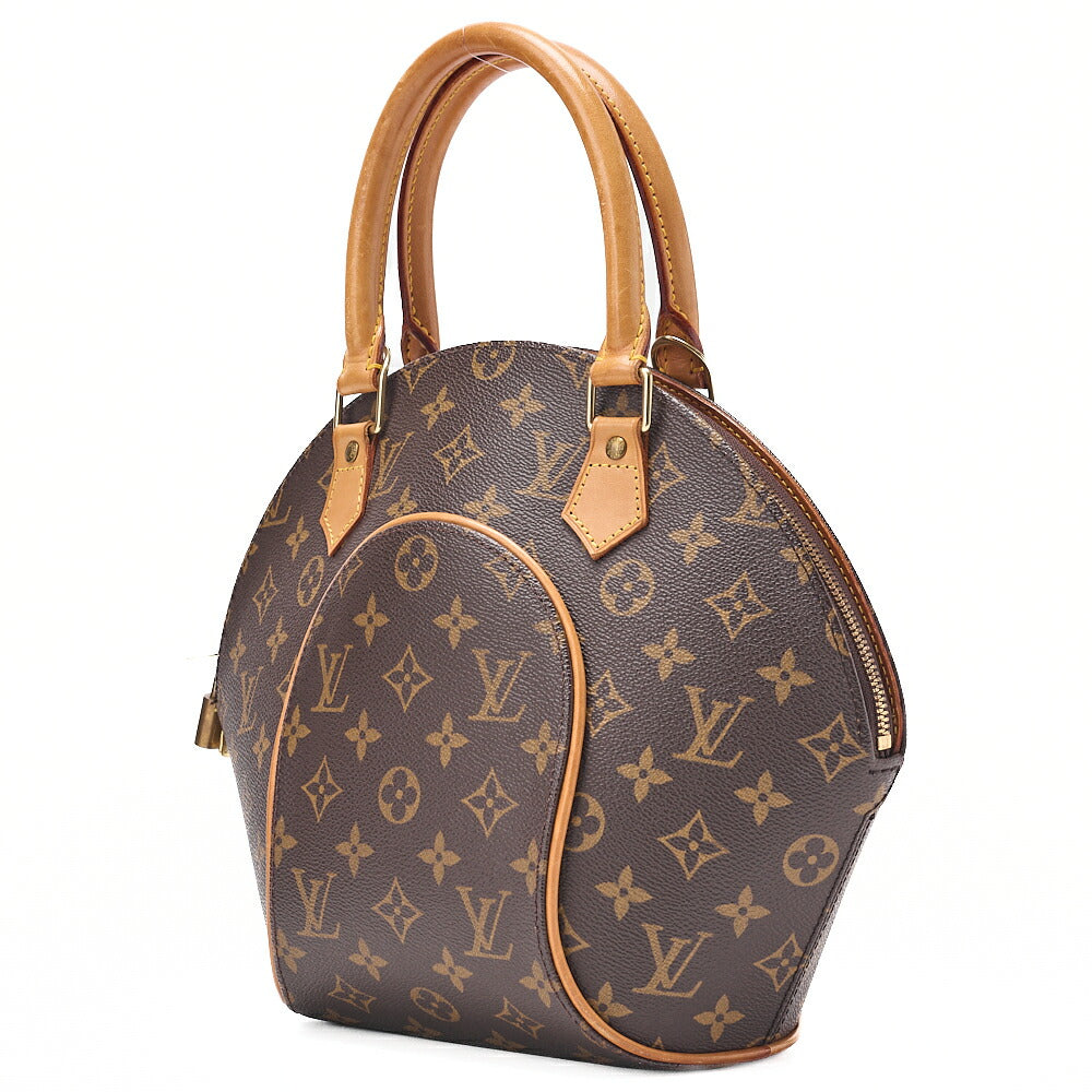 LOUIS VUITTON Louis Vuitton Monogram Ellipse PM M51127 Brown Handbag Gold-Tone Hardware, Pre-Owned
