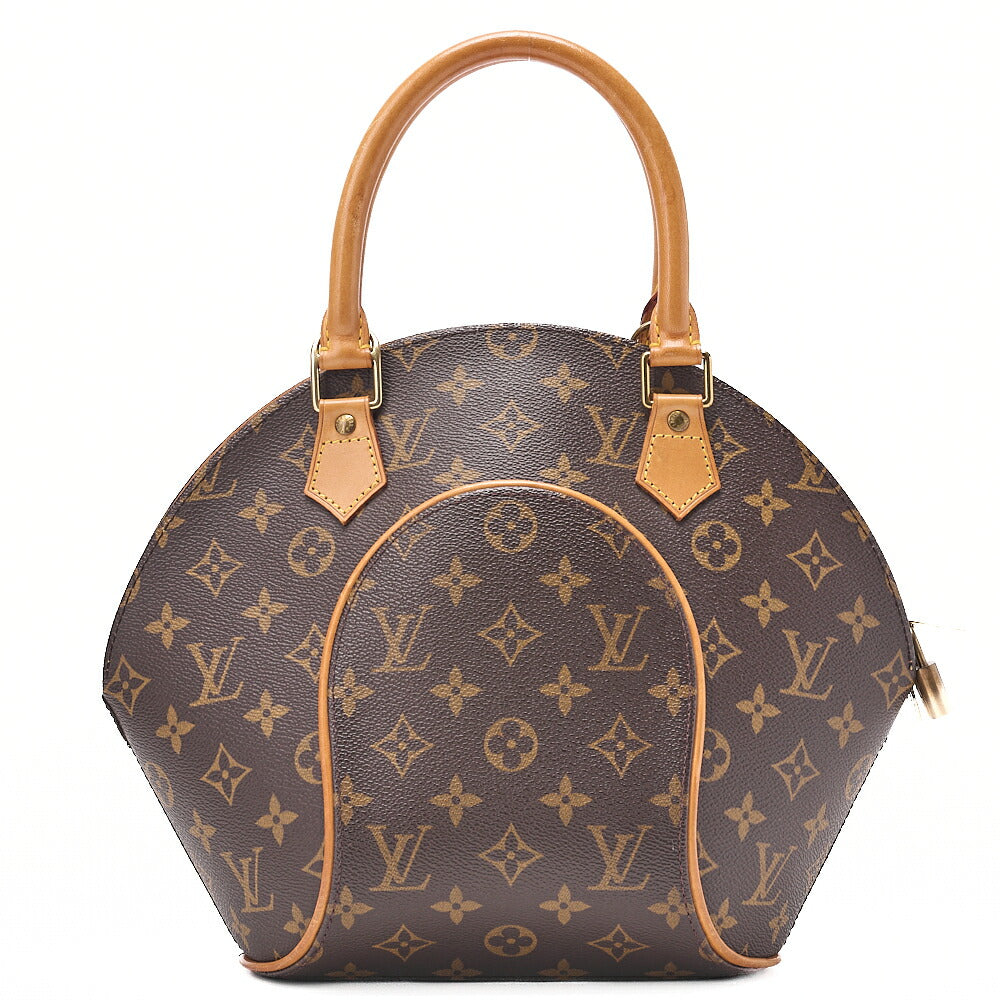 LOUIS VUITTON Louis Vuitton Monogram Ellipse PM M51127 Brown Handbag Gold-Tone Hardware, Pre-Owned