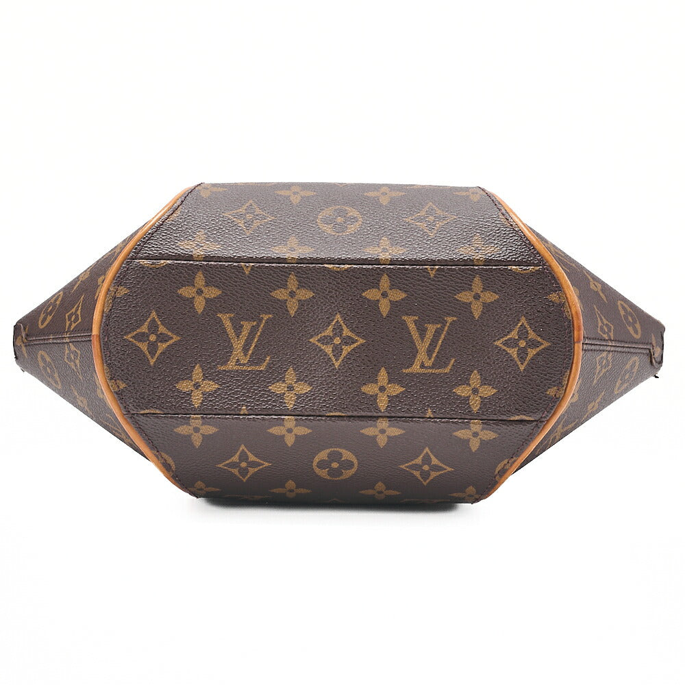LOUIS VUITTON Louis Vuitton Monogram Ellipse PM M51127 Brown Handbag Gold-Tone Hardware, Pre-Owned