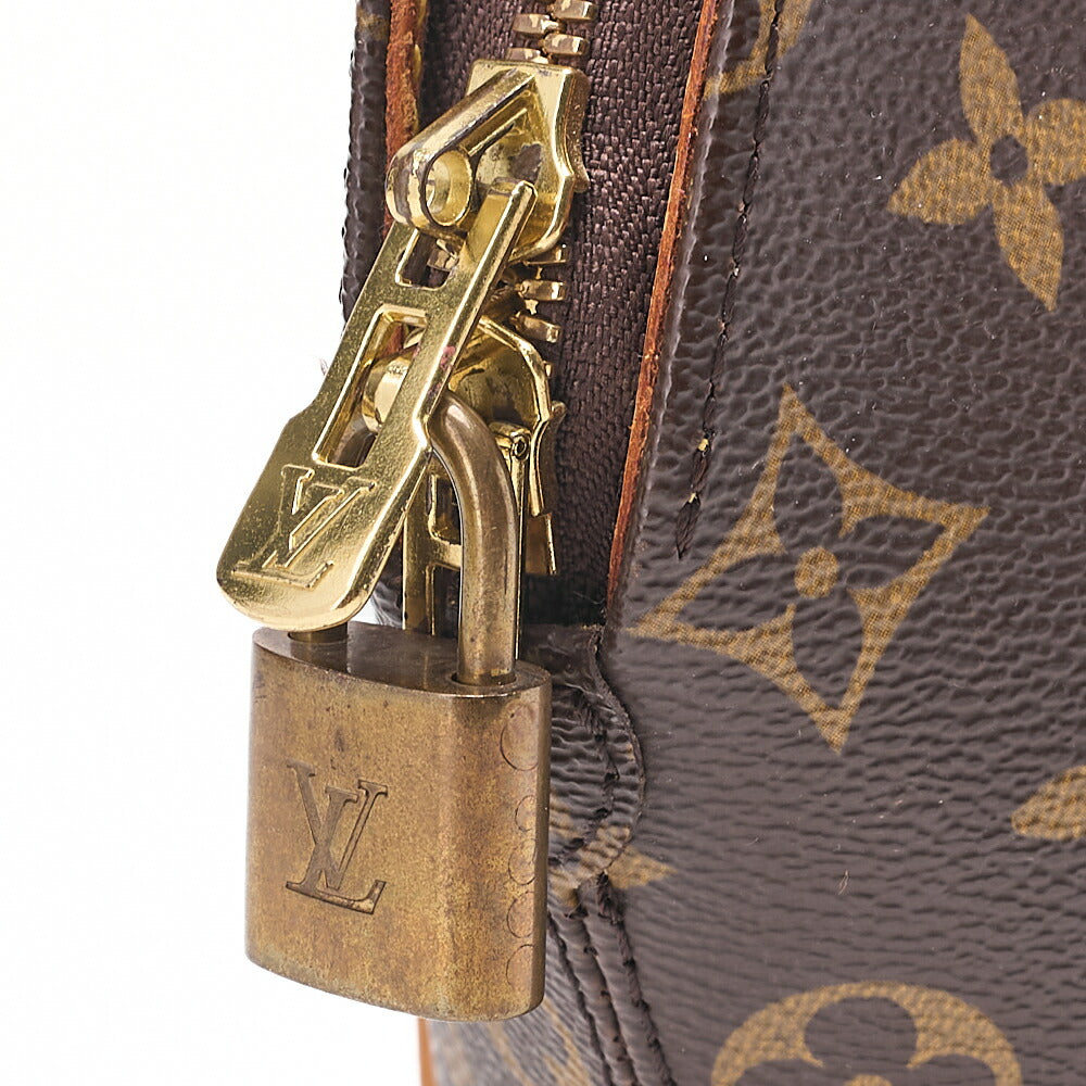 LOUIS VUITTON Louis Vuitton Monogram Ellipse PM M51127 Brown Handbag Gold-Tone Hardware, Pre-Owned