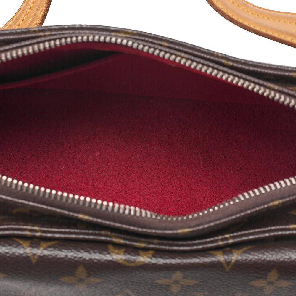 LOUIS VUITTON Louis Vuitton Monogram Vivacitte MM M51164 Shoulder Bag Brown Gold-Tone Hardware, Pre-Owned