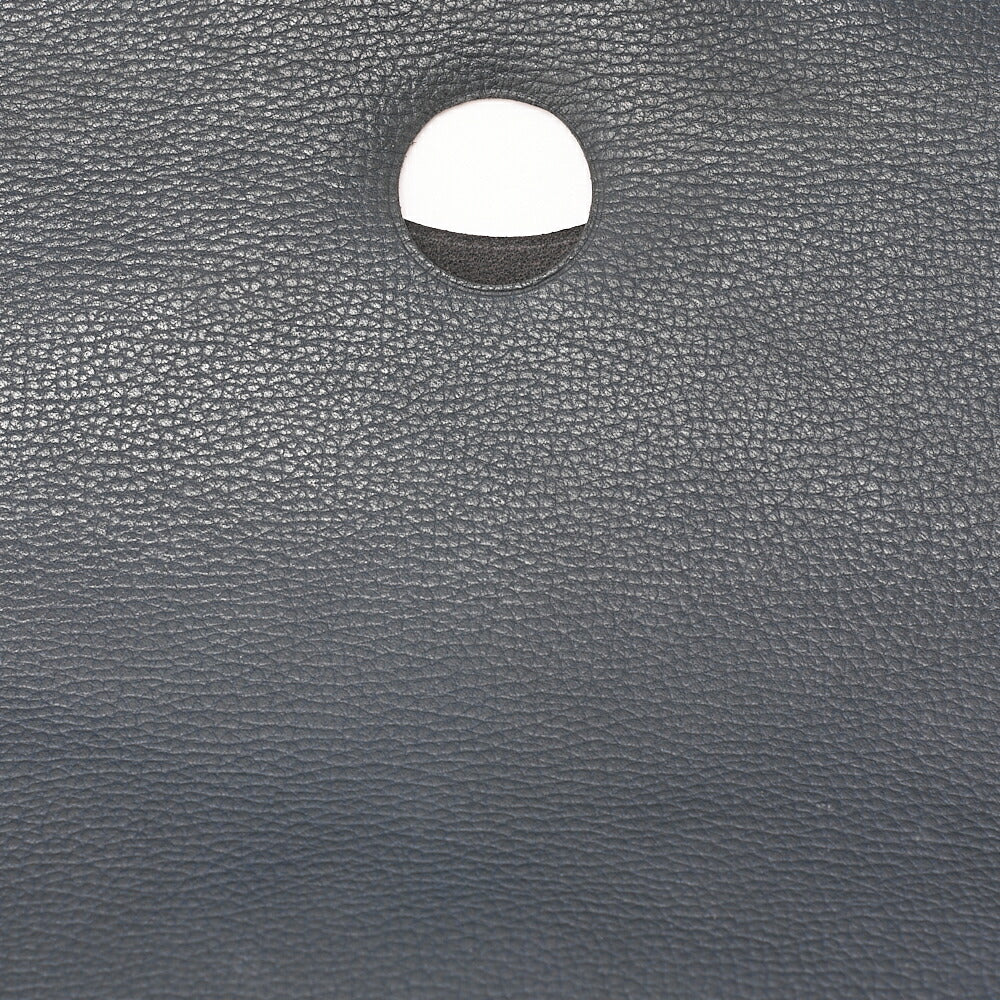 HERMES Sack Colorado GM Liege x Toile Ash Shoulder Bag Blue Indigo Silver-Tone Hardware, Pre-Owned