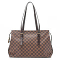 LOUIS VUITTON Louis Vuitton Damier Chelsea Shoulder Bag N51119 Brown Gold-Tone Hardware, Pre-Owned
