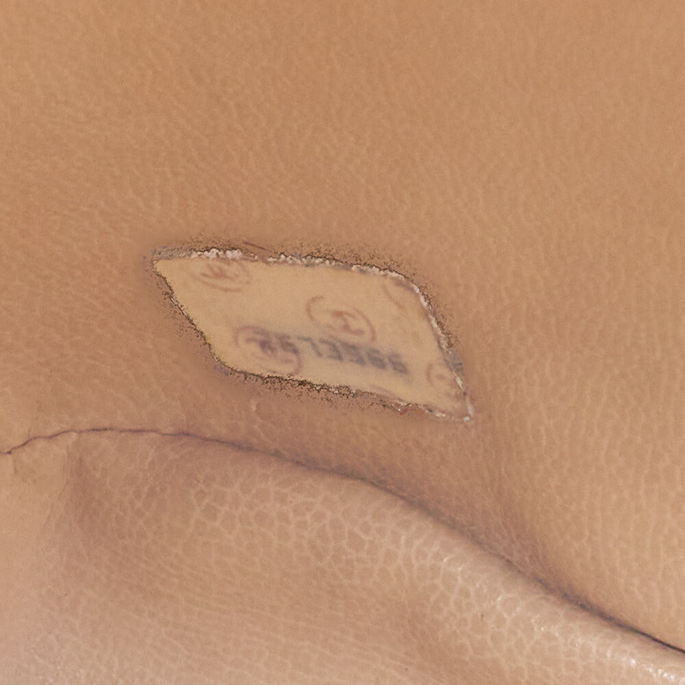 CHANEL Shoulder Backpack Triple Coco Turnlock Caviar Skin Beige Gold-Tone Hardware, Pre-Owned
