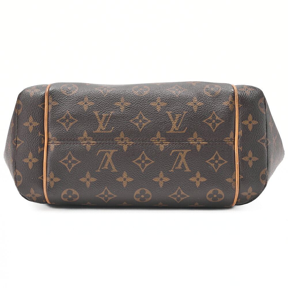 LOUIS VUITTON Louis Vuitton Monogram Totally PM Shoulder Bag M56688 Brown Gold-Tone Hardware, Pre-Owned