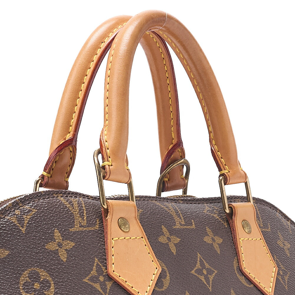 LOUIS VUITTON Louis Vuitton Handbag Monogram ALMA PM N51130 Brown Gold-Tone Hardware, Pre-Owned