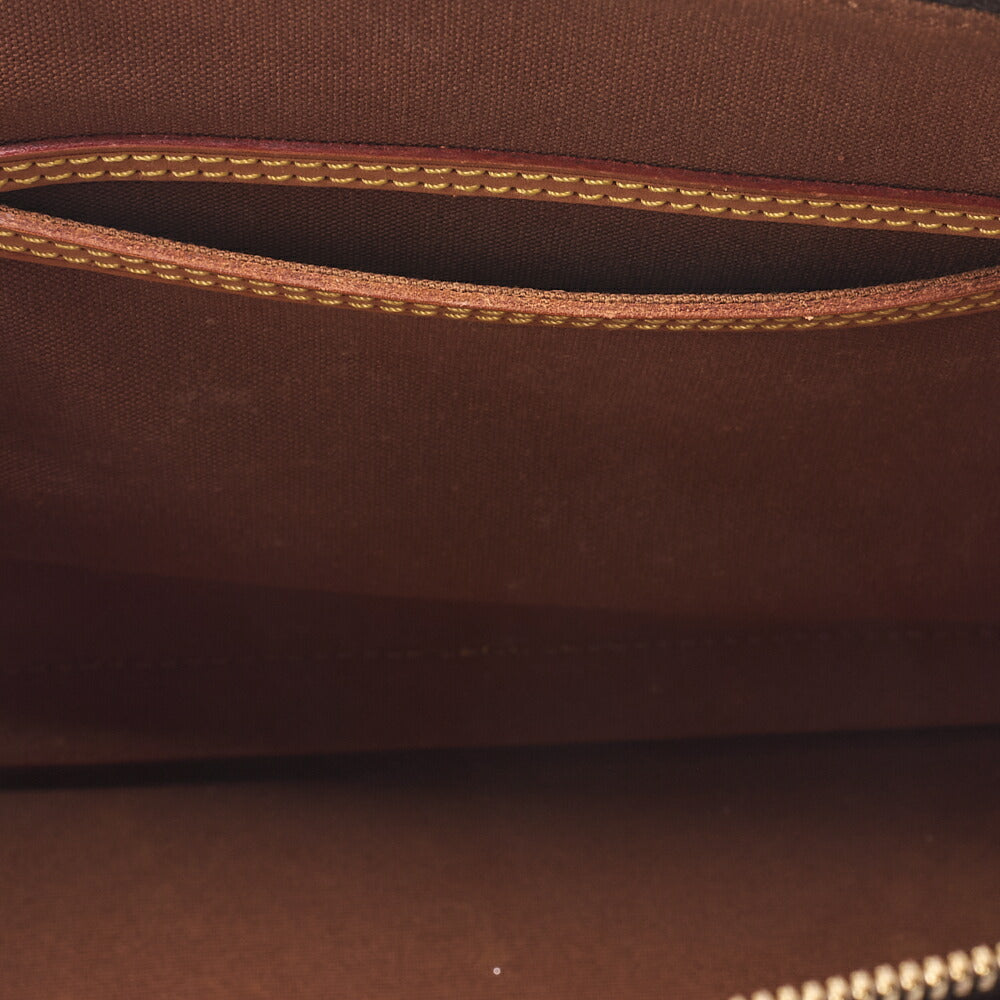 LOUIS VUITTON Louis Vuitton Handbag Monogram ALMA PM N51130 Brown Gold-Tone Hardware, Pre-Owned
