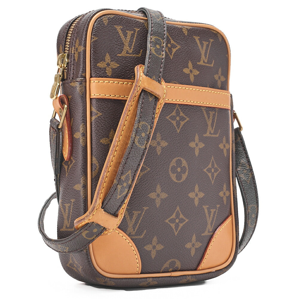 LOUIS VUITTON Louis Vuitton Shoulder Bag Monogram Danube M45266 Brown Gold-Tone Hardware, Pre-Owned