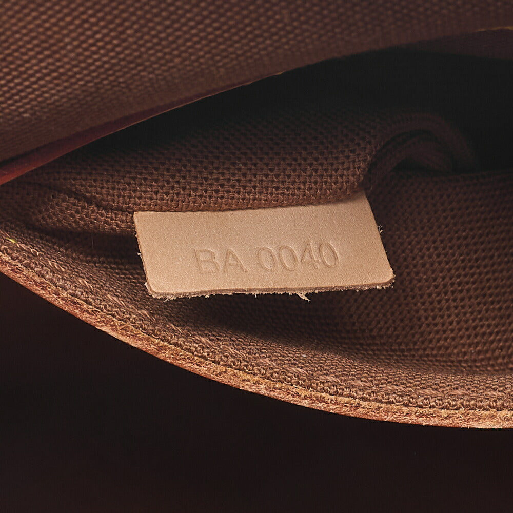 LOUIS VUITTON Louis Vuitton Handbag Monogram ALMA PM N51130 Brown Gold-Tone Hardware, Pre-Owned