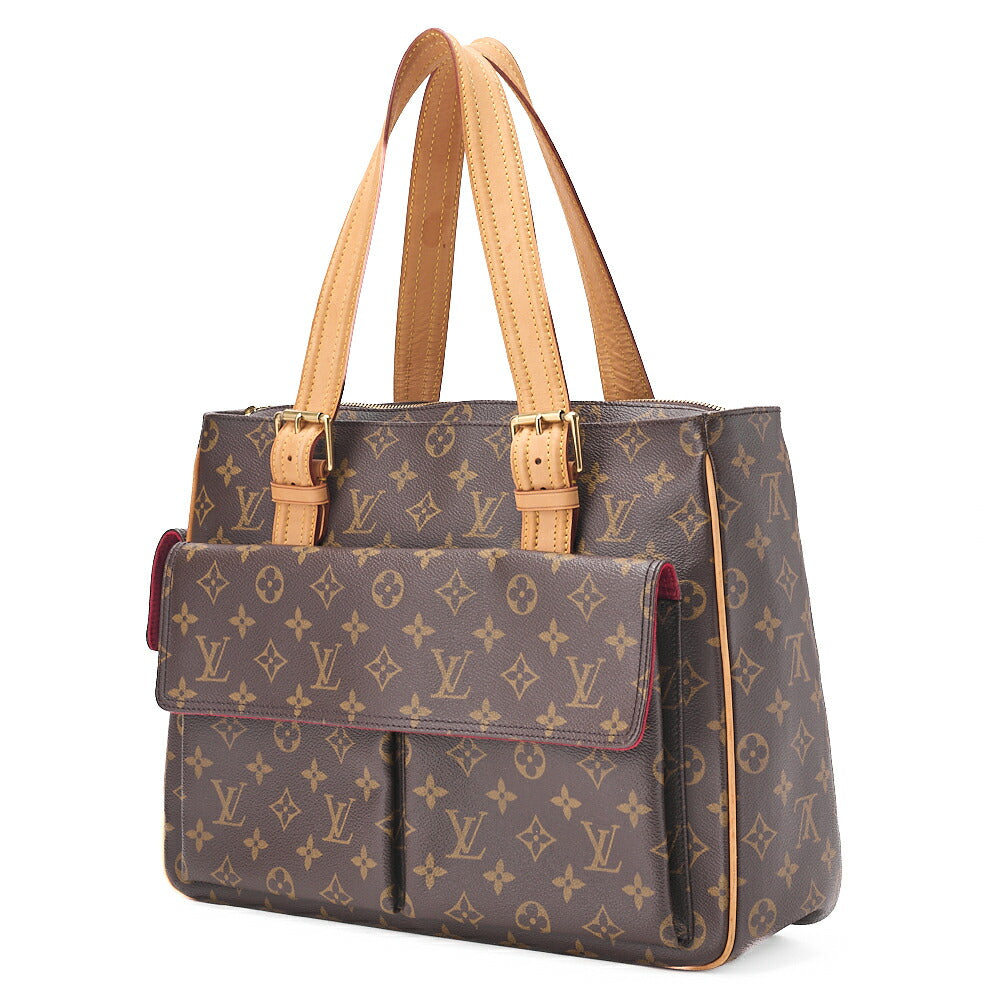 LOUIS VUITTON Monogram Myrti Pricite Handbag M51162 Brown Gold-Tone Hardware, Pre-Owned