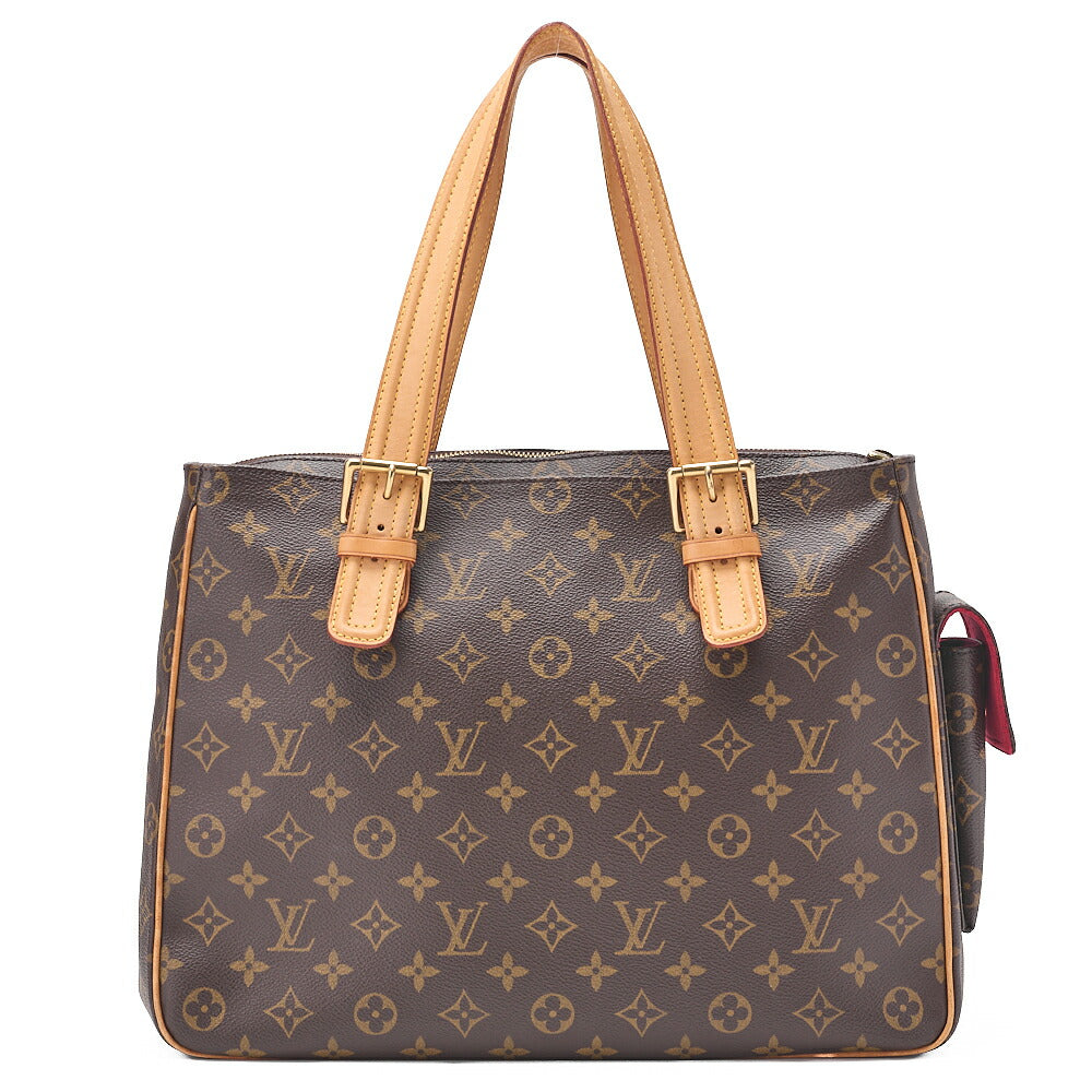 LOUIS VUITTON Monogram Myrti Pricite Handbag M51162 Brown Gold-Tone Hardware, Pre-Owned