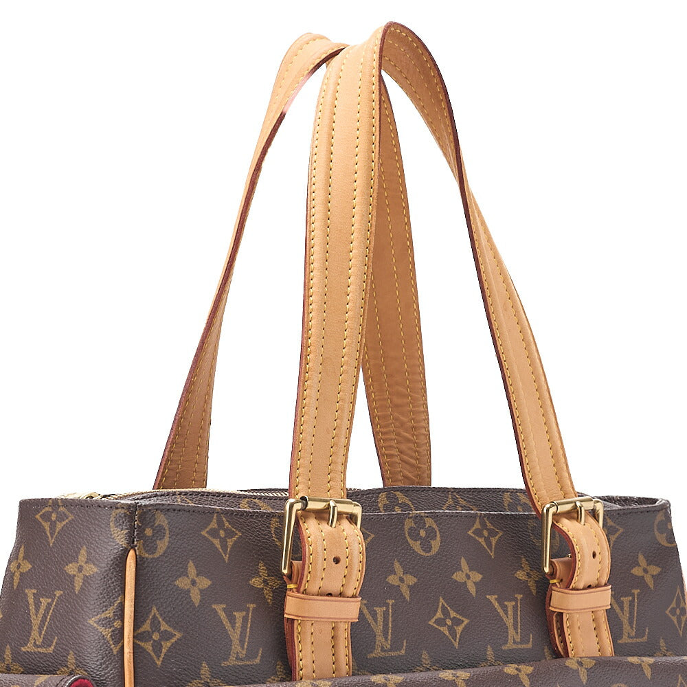 LOUIS VUITTON Monogram Myrti Pricite Handbag M51162 Brown Gold-Tone Hardware, Pre-Owned