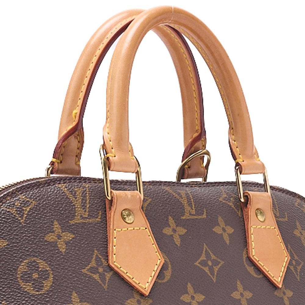 LOUIS VUITTON Louis Vuitton Handbag Monogram ALMA PM N51130 Brown Gold-Tone Hardware, Pre-Owned