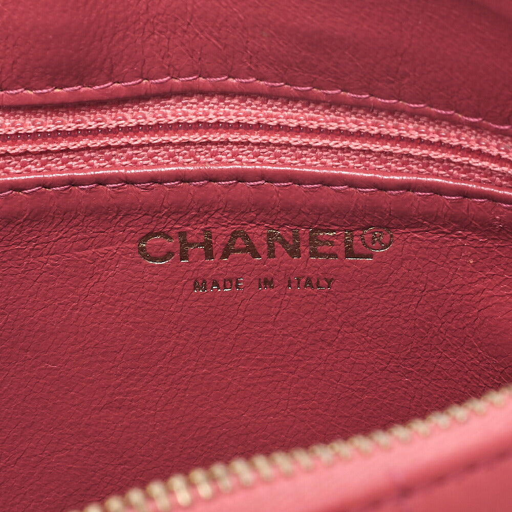 CHANEL Shoulder Bag Girl Chanel Chocolate Bar Lambskin Pink x Black Gold-Tone Hardware, Pre-Owned