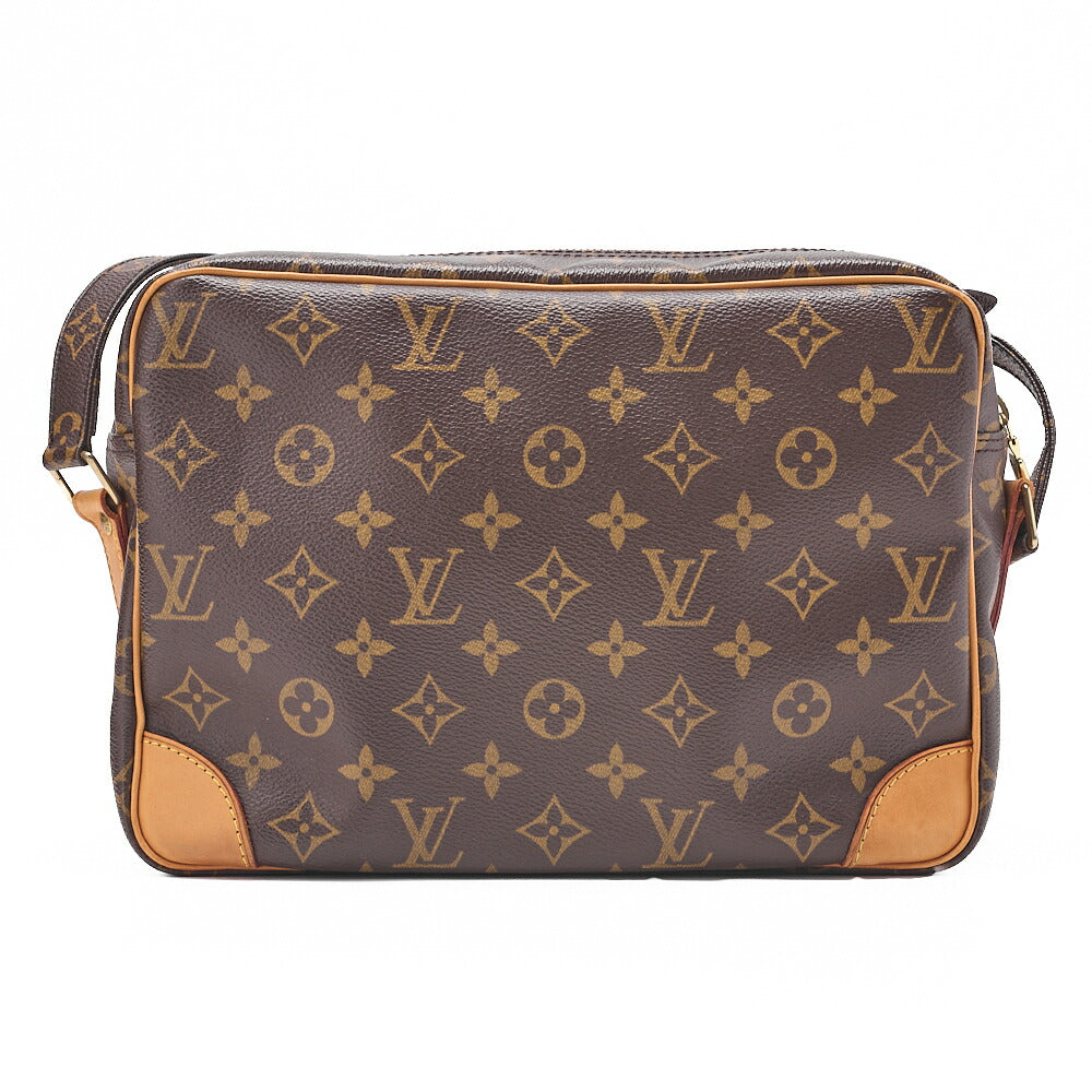 LOUIS VUITTON Louis Vuitton Shoulder Back Monogram Nile M45244 Brown Gold-Tone Hardware, Pre-Owned