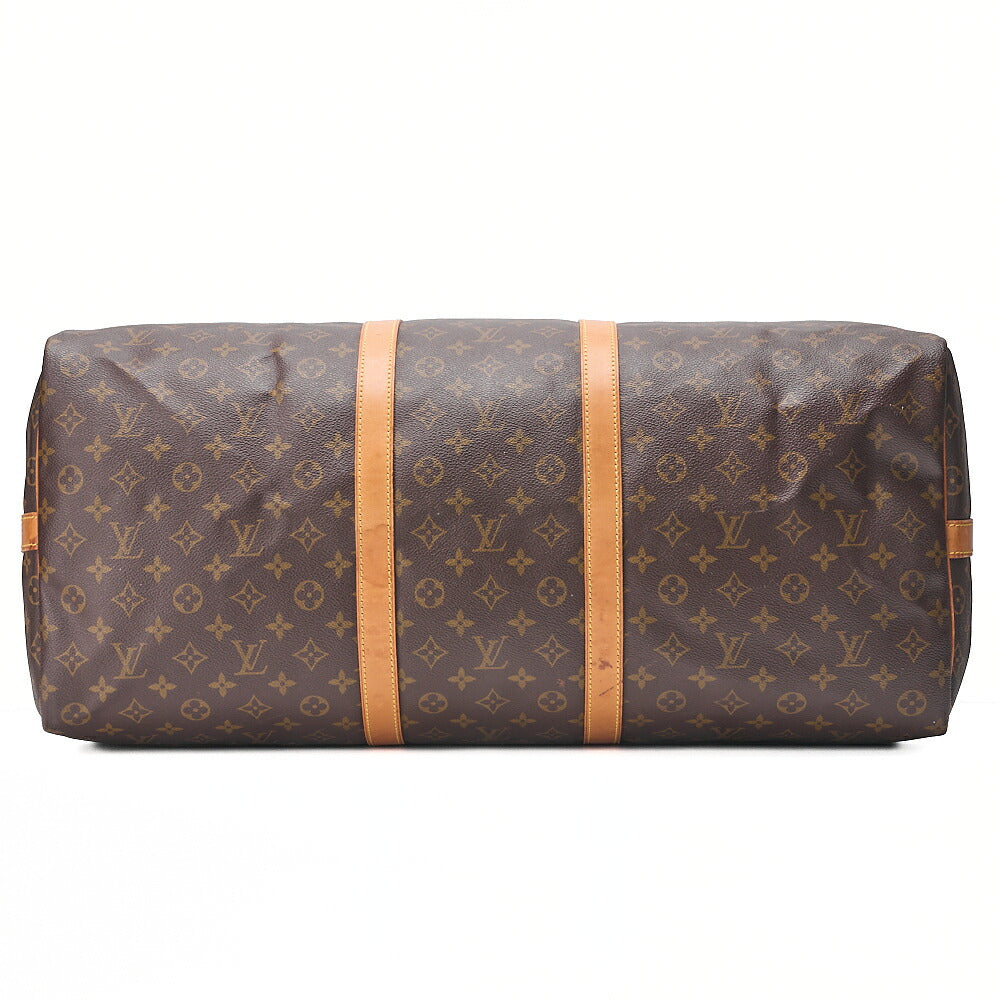 LOUIS VUITTON Monogram Keepol Handi?re 60 Boston Bag M41412 Brown Gold-Tone Hardware, Pre-Owned