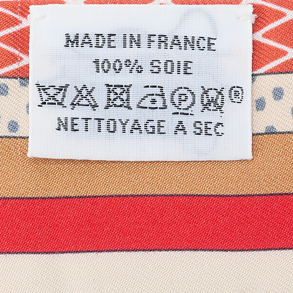 HERMES Twiley Scarf Multicolor GRAND THEATRE NOUVEAU, Pre-Owned