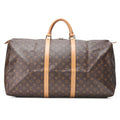 LOUIS VUITTON Monogram Keepol Handi?re 60 Boston Bag M41412 Brown Gold-Tone Hardware, Pre-Owned