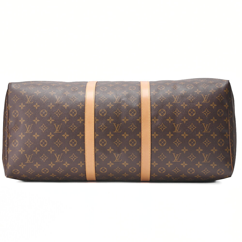 LOUIS VUITTON Monogram Keepol Handi?re 60 Boston Bag M41412 Brown Gold-Tone Hardware, Pre-Owned