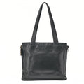 CHANEL Logo Mark Tote Bag with Logo Charm Caviar Skin Black Gold-Tone Hardware, Pre-Owned