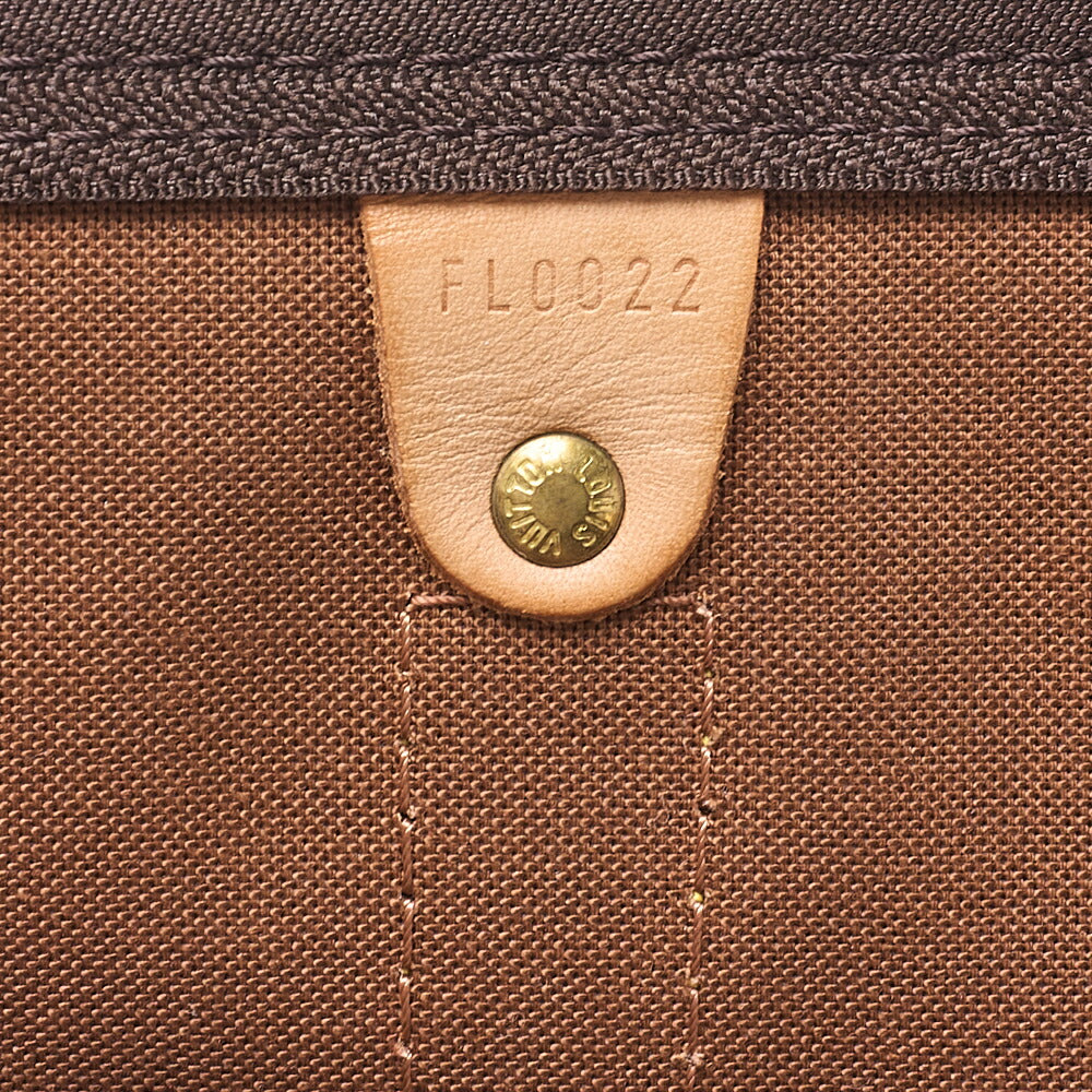 LOUIS VUITTON Louis Vuitton Monogram Keypol 50 Boston Bag M41428 Brown Gold-Tone Hardware, Pre-Owned