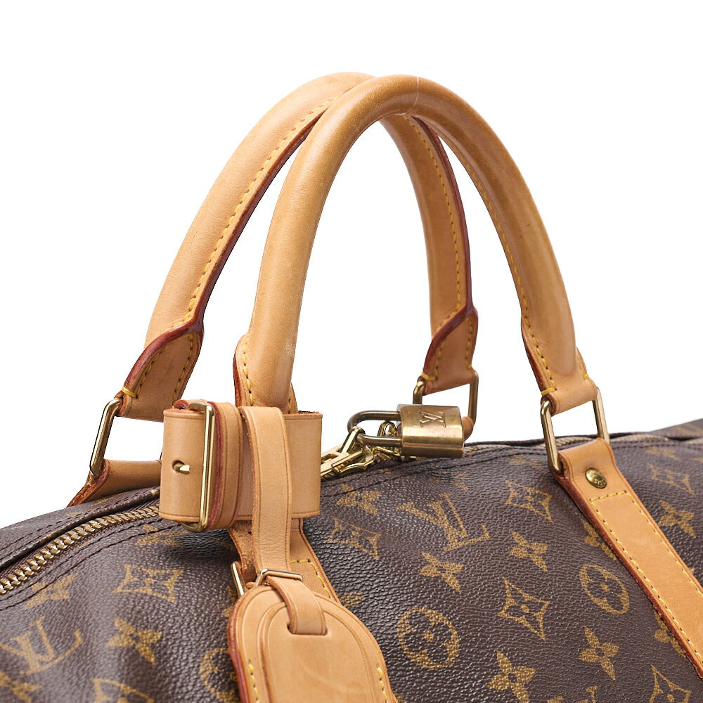 LOUIS VUITTON Louis Vuitton Monogram Keypol 60 Boston Back M41422 Brown Gold-Tone Hardware, Pre-Owned