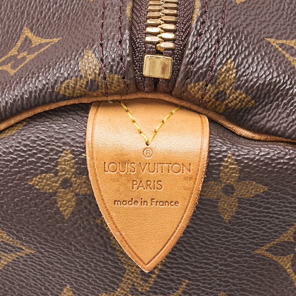 LOUIS VUITTON Louis Vuitton Monogram Keypol 60 Boston Back M41422 Brown Gold-Tone Hardware, Pre-Owned