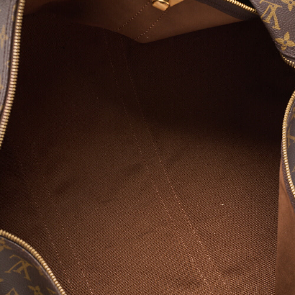 LOUIS VUITTON Louis Vuitton Monogram Keypol 60 Boston Back M41422 Brown Gold-Tone Hardware, Pre-Owned
