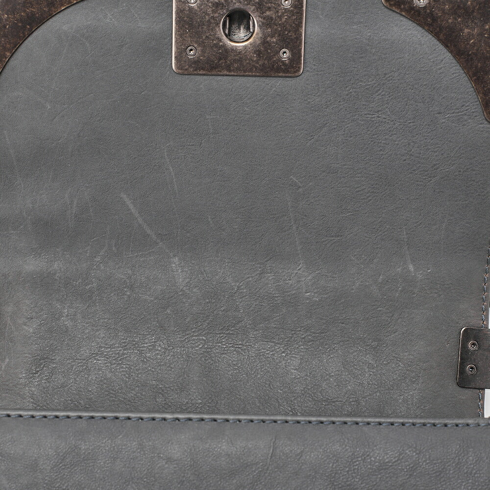 CHANEL Calfskin Matelasse Boy Chanel 20 Chain Shoulder Gray Silver-Tone Hardware, Pre-Owned