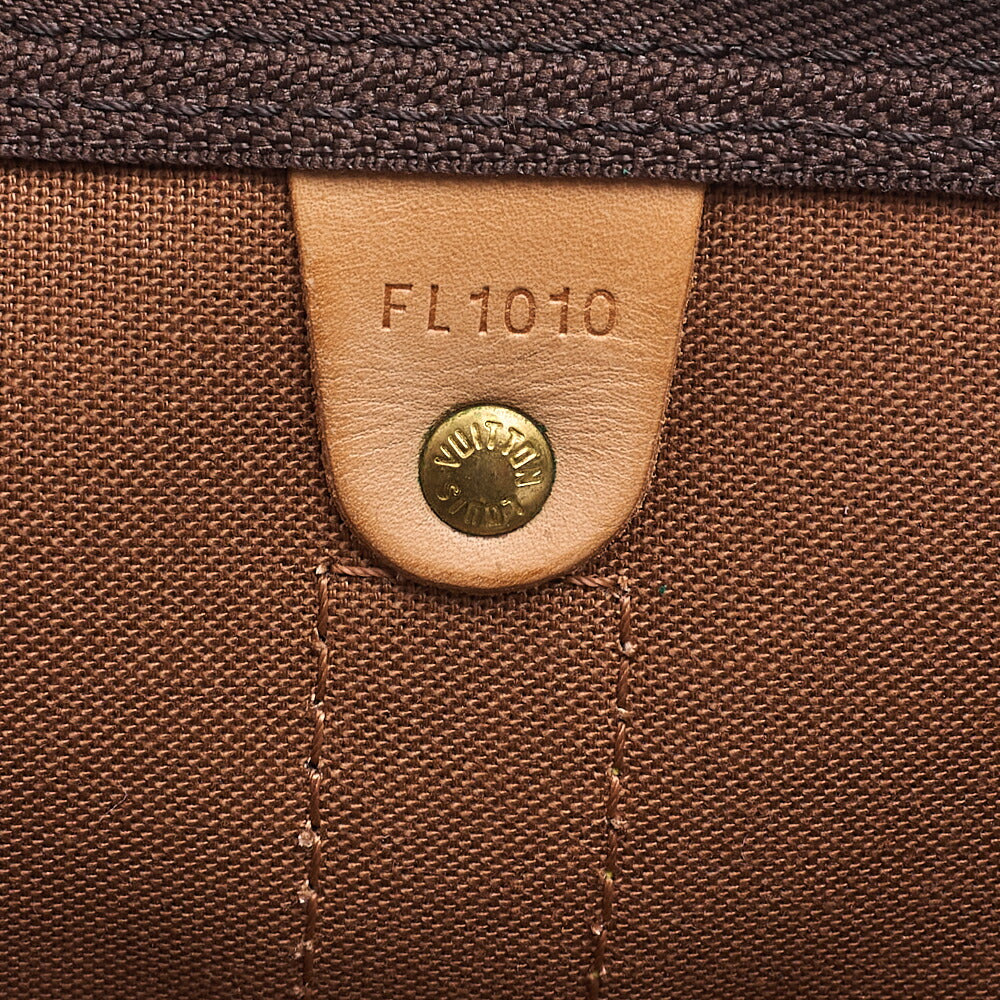 LOUIS VUITTON Louis Vuitton Monogram Keypol 55 Boston Bag M41414 Brown Gold-Tone Hardware, Pre-Owned