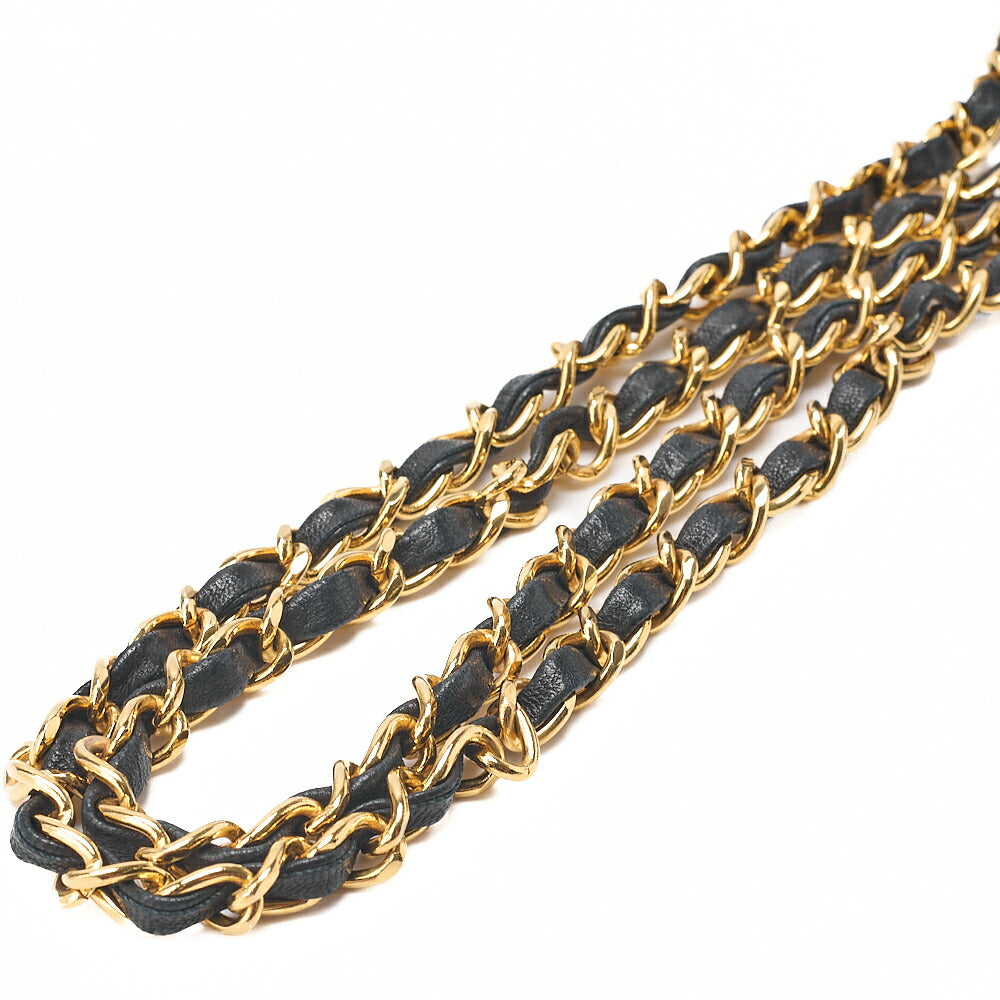 CHANEL Matelasse Trapezoidal 2.55 Lock Single Flap Chain Shoulder Lambskin Black Gold-Tone Hardware, Pre-Owned