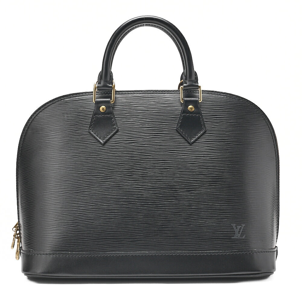 LOUIS VUITTON Louis Vuitton Epi Alma PM Handbag M52142 Noir Gold-Tone Hardware, Pre-Owned