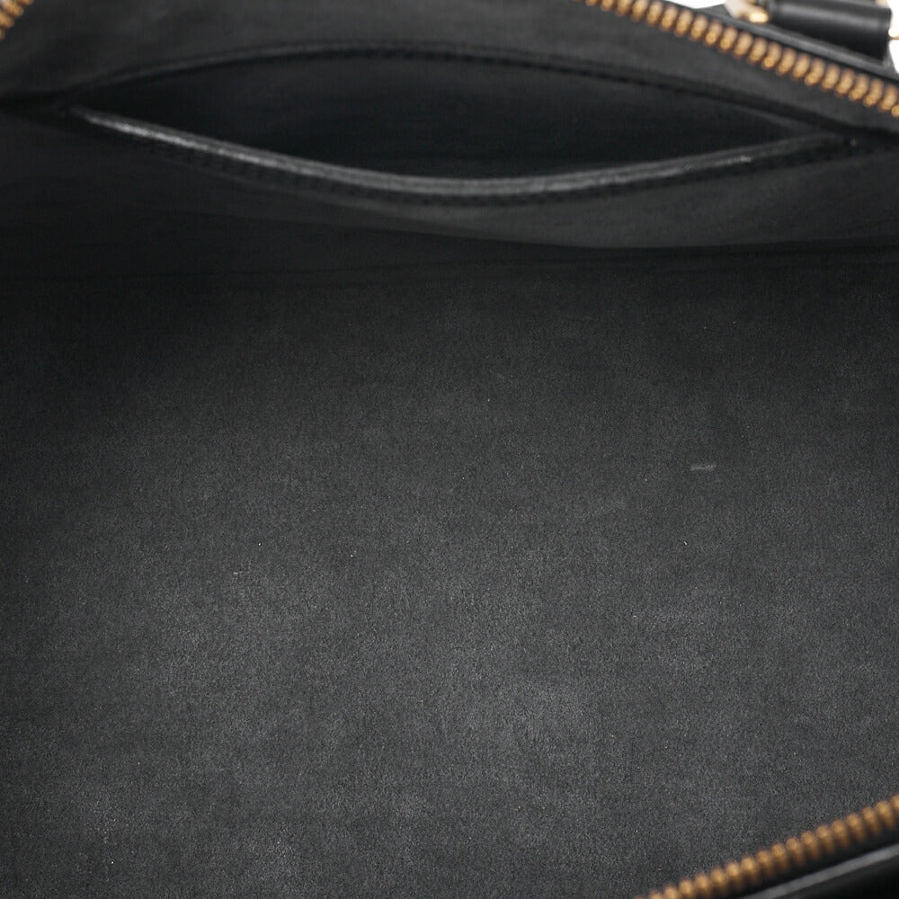 LOUIS VUITTON Louis Vuitton Epi Alma PM Handbag M52142 Noir Gold-Tone Hardware, Pre-Owned