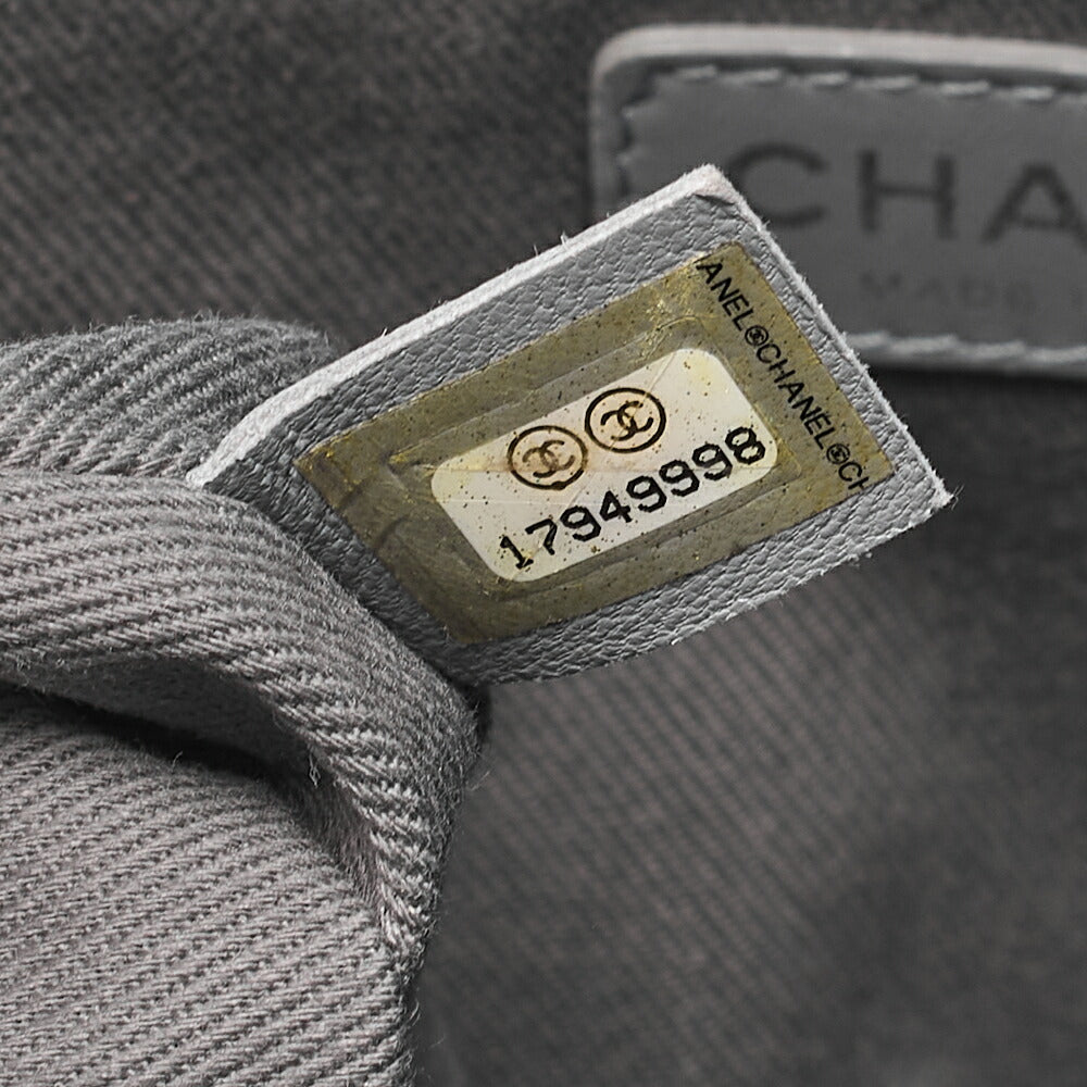 CHANEL Vintage Calf Matelasse Single Chain Shoulder Blue Vintage -Tone Hardware, Pre-Owned