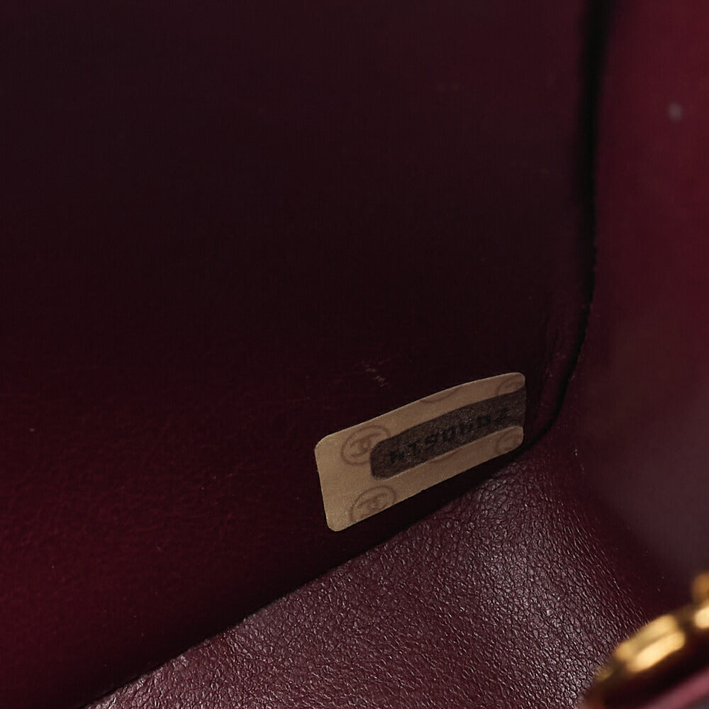 CHANEL Matelasse Diana Flap 25cm Chain Shoulder Lambskin Black Gold-Tone Hardware, Pre-Owned