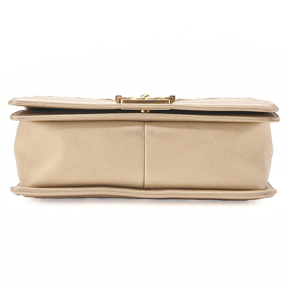CHANEL Boy Chanel Boy Chanel Dubai Limited Chain Shoulder Lambskin Multicolor Gold-Tone Hardware, Pre-Owned