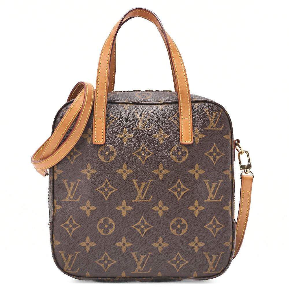 LOUIS VUITTON Louis Vuitton Monogram Spontini 2WAY Handbag M51242 Gold-Tone Hardware, Pre-Owned
