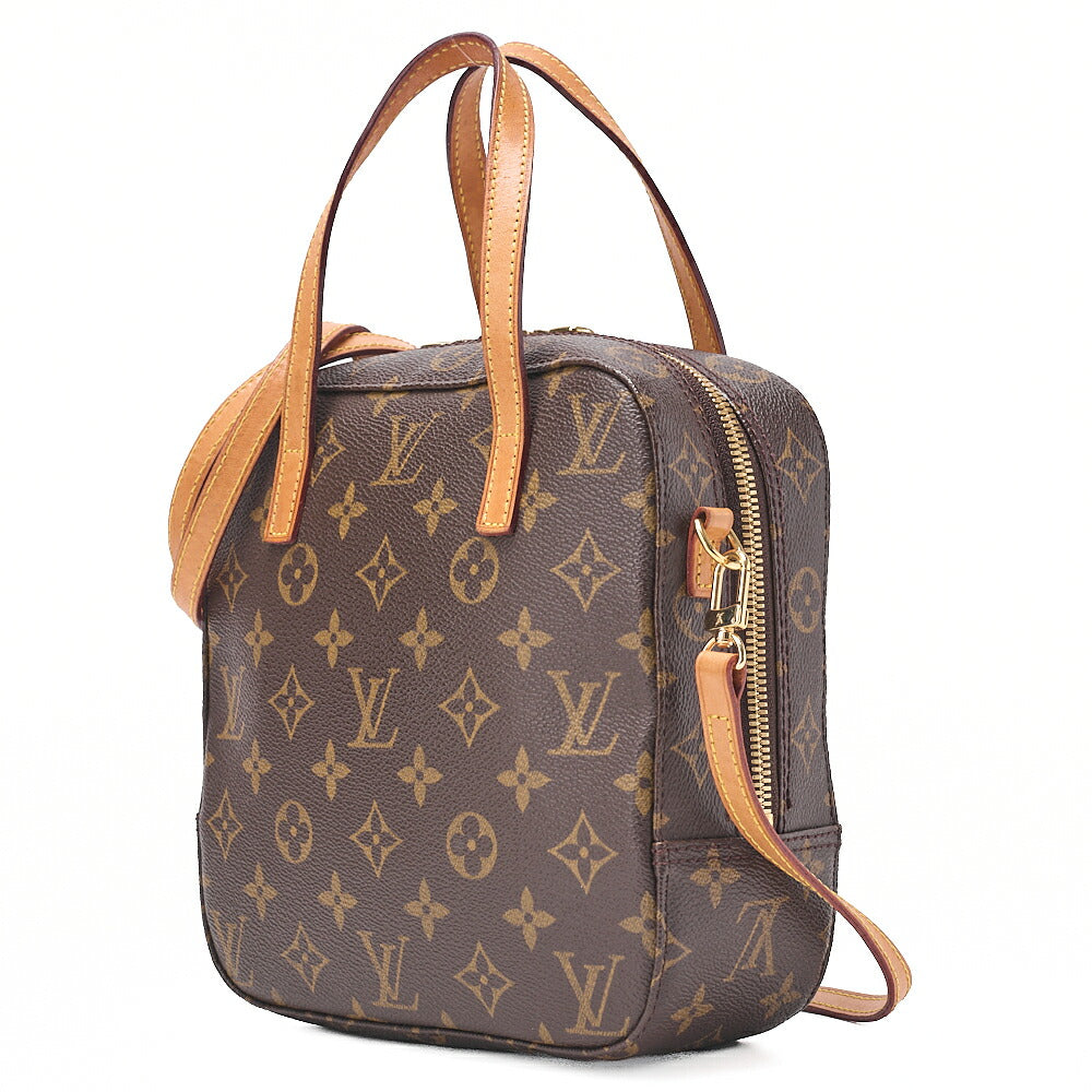 LOUIS VUITTON Louis Vuitton Monogram Spontini 2WAY Handbag M51242 Gold-Tone Hardware, Pre-Owned