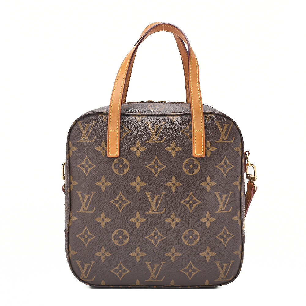 LOUIS VUITTON Louis Vuitton Monogram Spontini 2WAY Handbag M51242 Gold-Tone Hardware, Pre-Owned