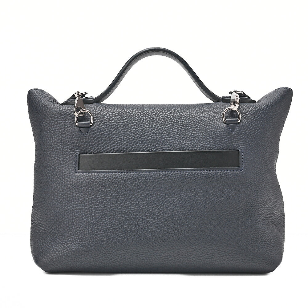 Hermes Hermes Vanquatre 29 24/24 Togo 2-Way Shoulder Blue New Silver-Tone Hardware, Pre-Owned