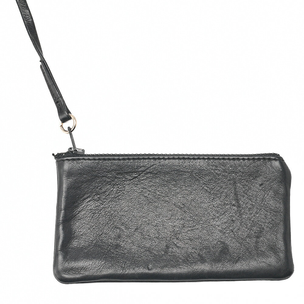 CHANEL Lambskin Matelasse Bicolore Drawstring Style Chain Shoulder Black Gold-Tone Hardware, Pre-Owned