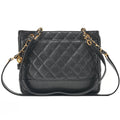 CHANEL Matelasse Chain Shoulder with Ball Charm Caviar Skin Black Gold-Tone Hardware, Pre-Owned