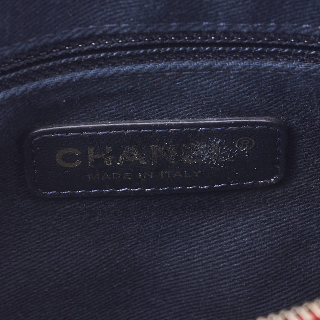 CHANEL Shoulder Bag, Diamond Stitch Coco Mark, Lambskin, Red, Gold-Tone Hardware, Pre-Owned